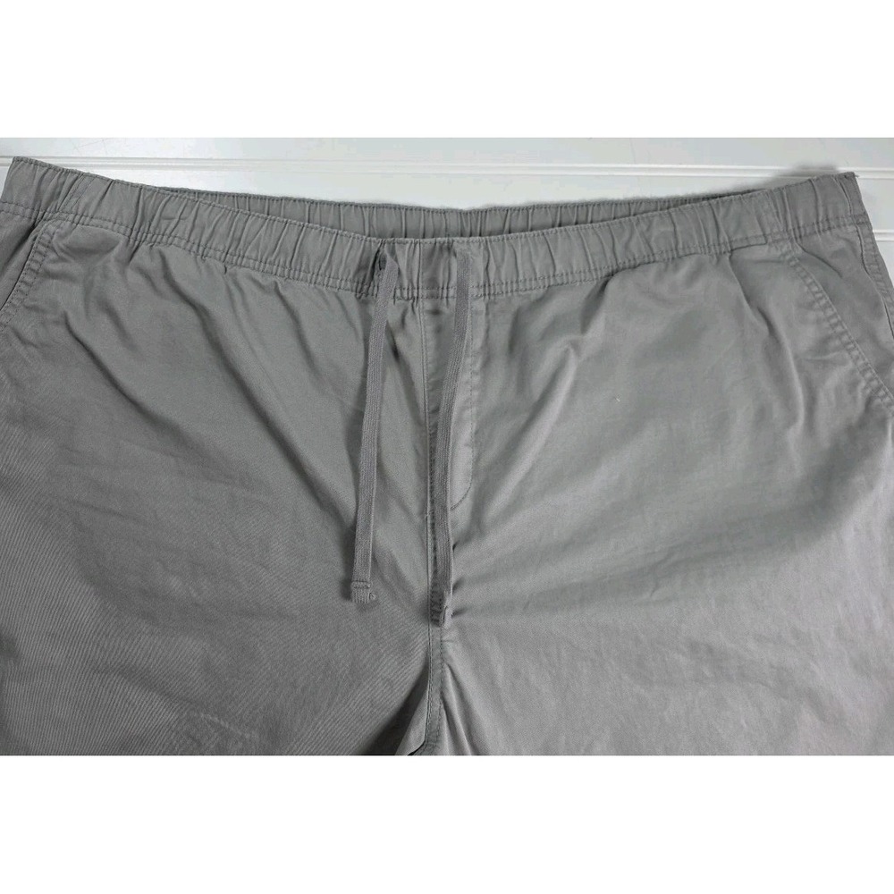 Men's Jogger Pants Size 3XL No Boundaries 48-50 GRAY Elastic Tapered DRAWSTRINGS